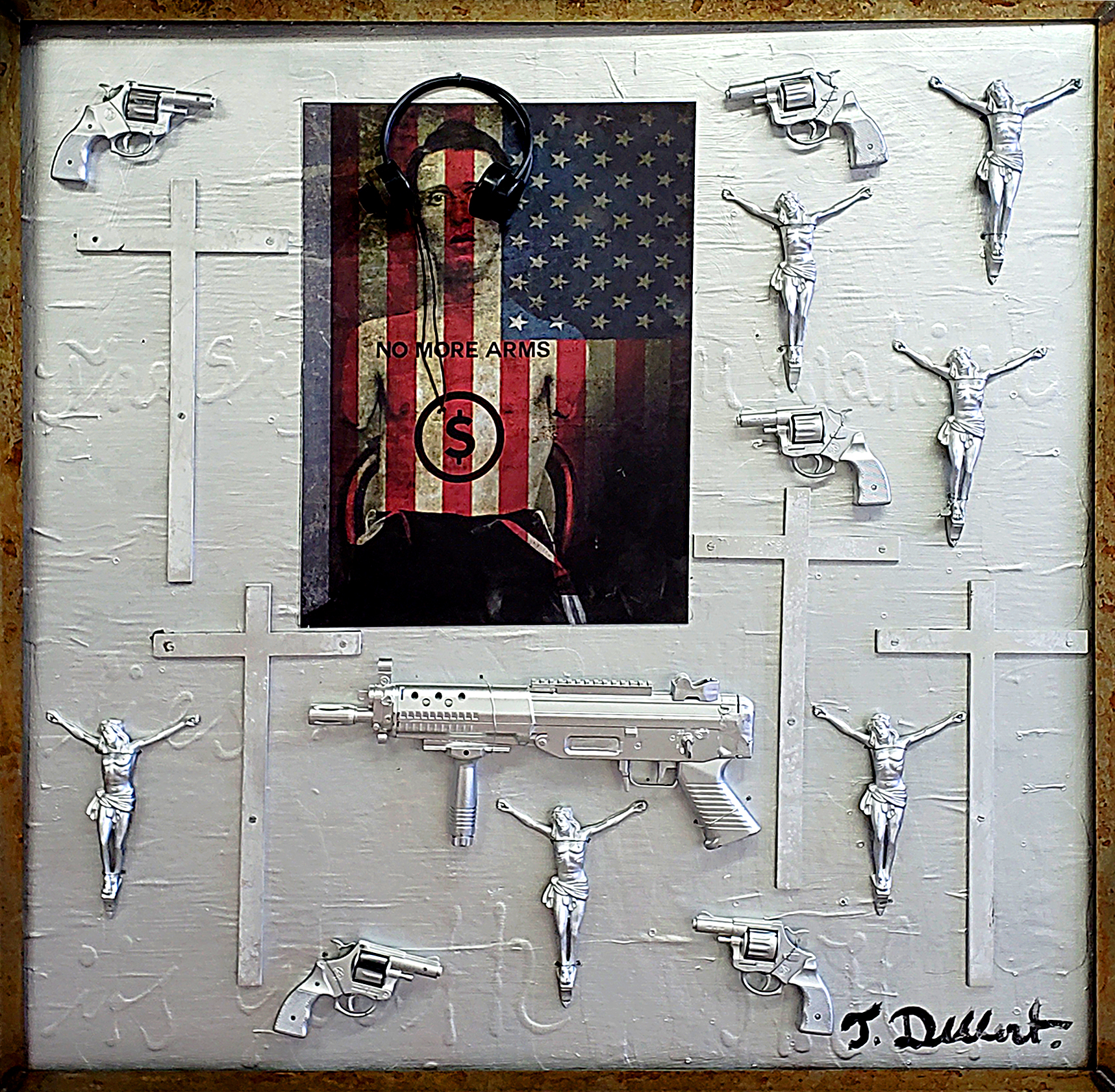 NO More Arms   ( Anti Violence Art Colage ) 